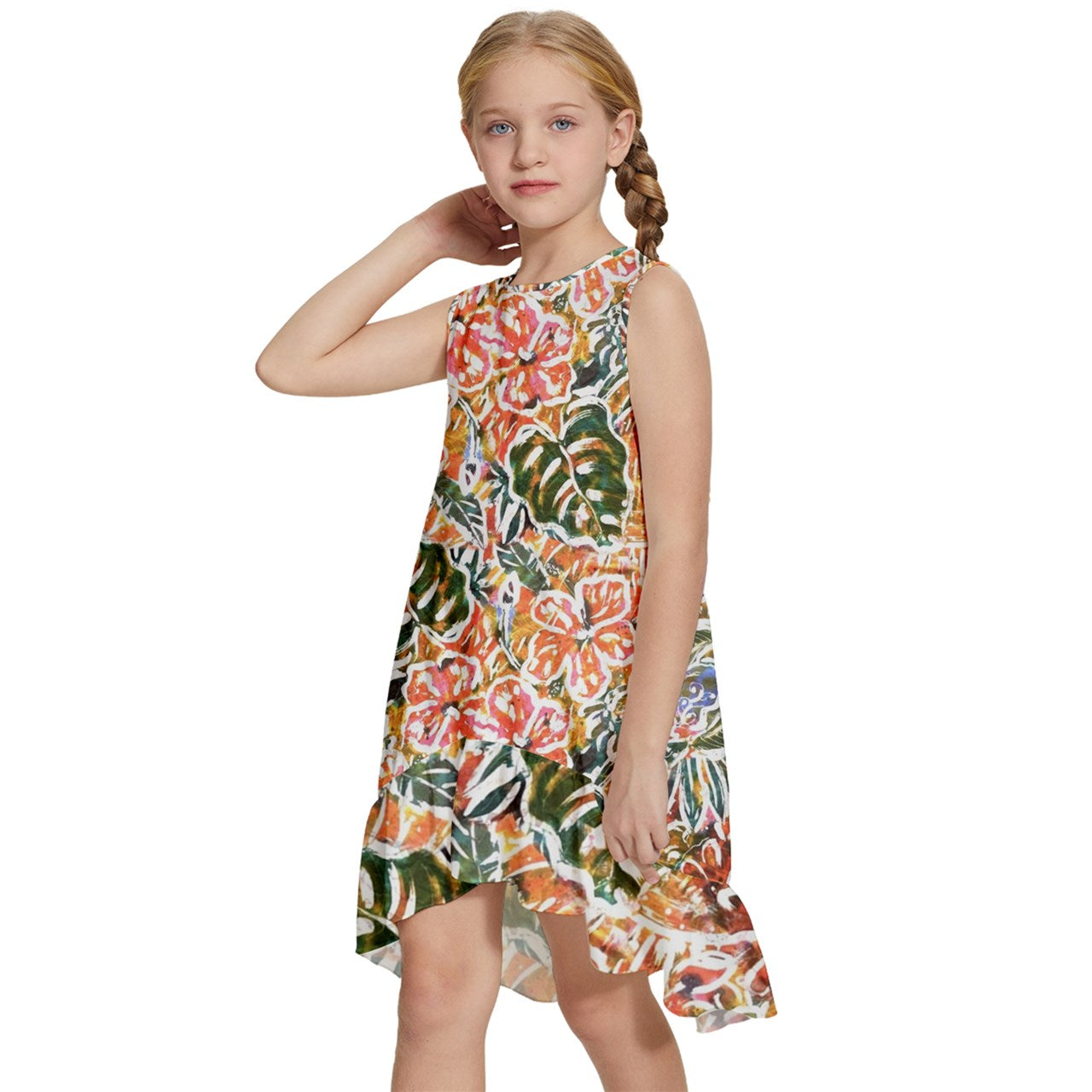 Kids' Frill Swing Dress