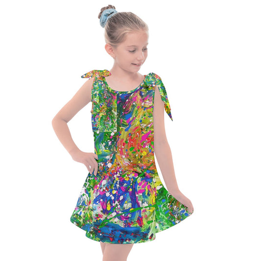 Kids' Tie Up Tunic Dress