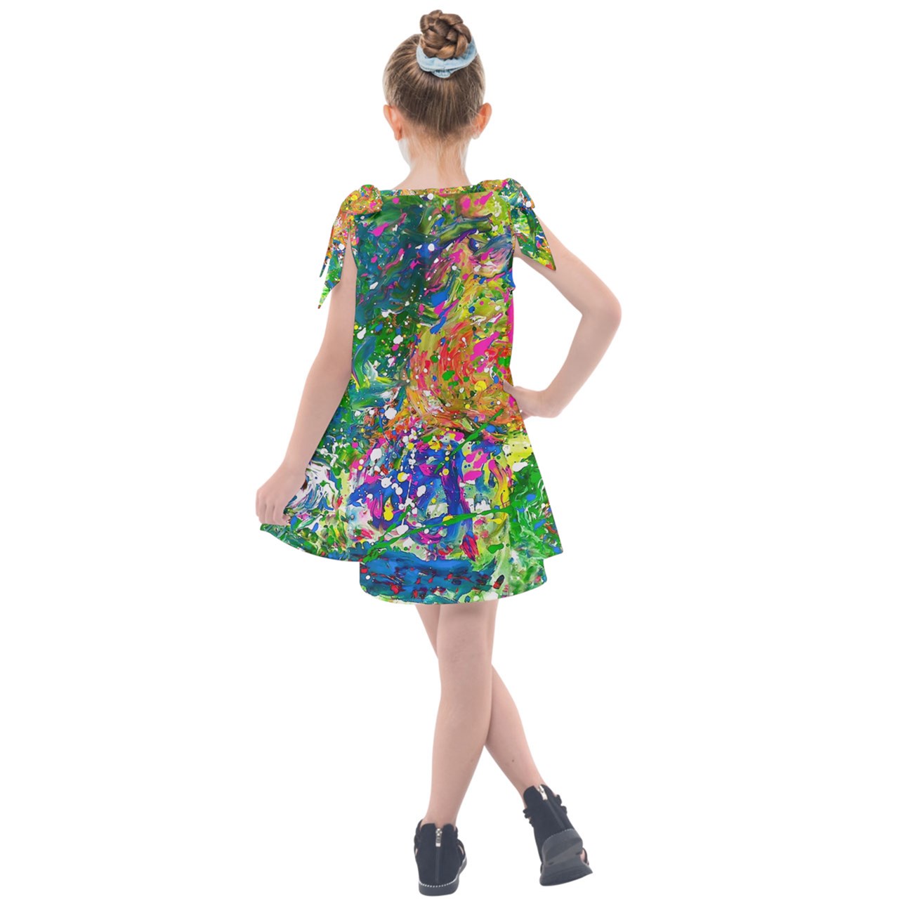 Kids' Tie Up Tunic Dress