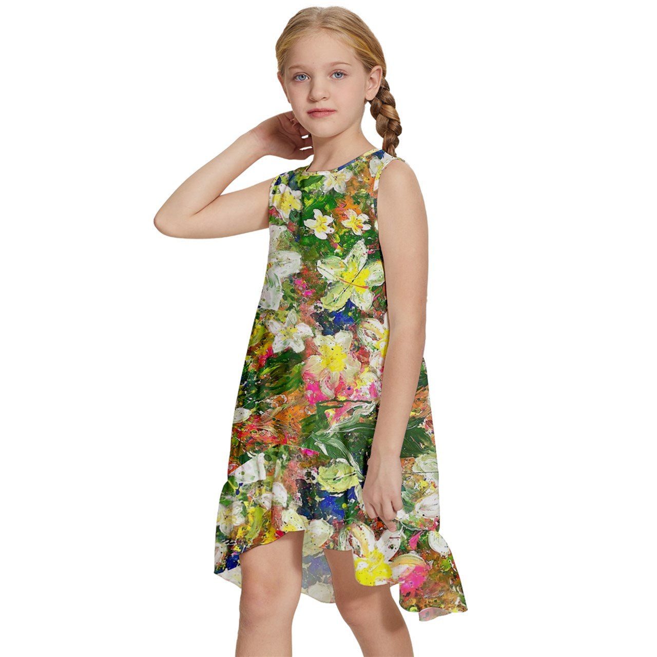 Kids' Frill Swing Dress