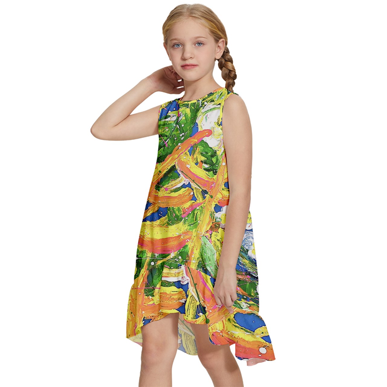 Kids' Frill Swing Dress