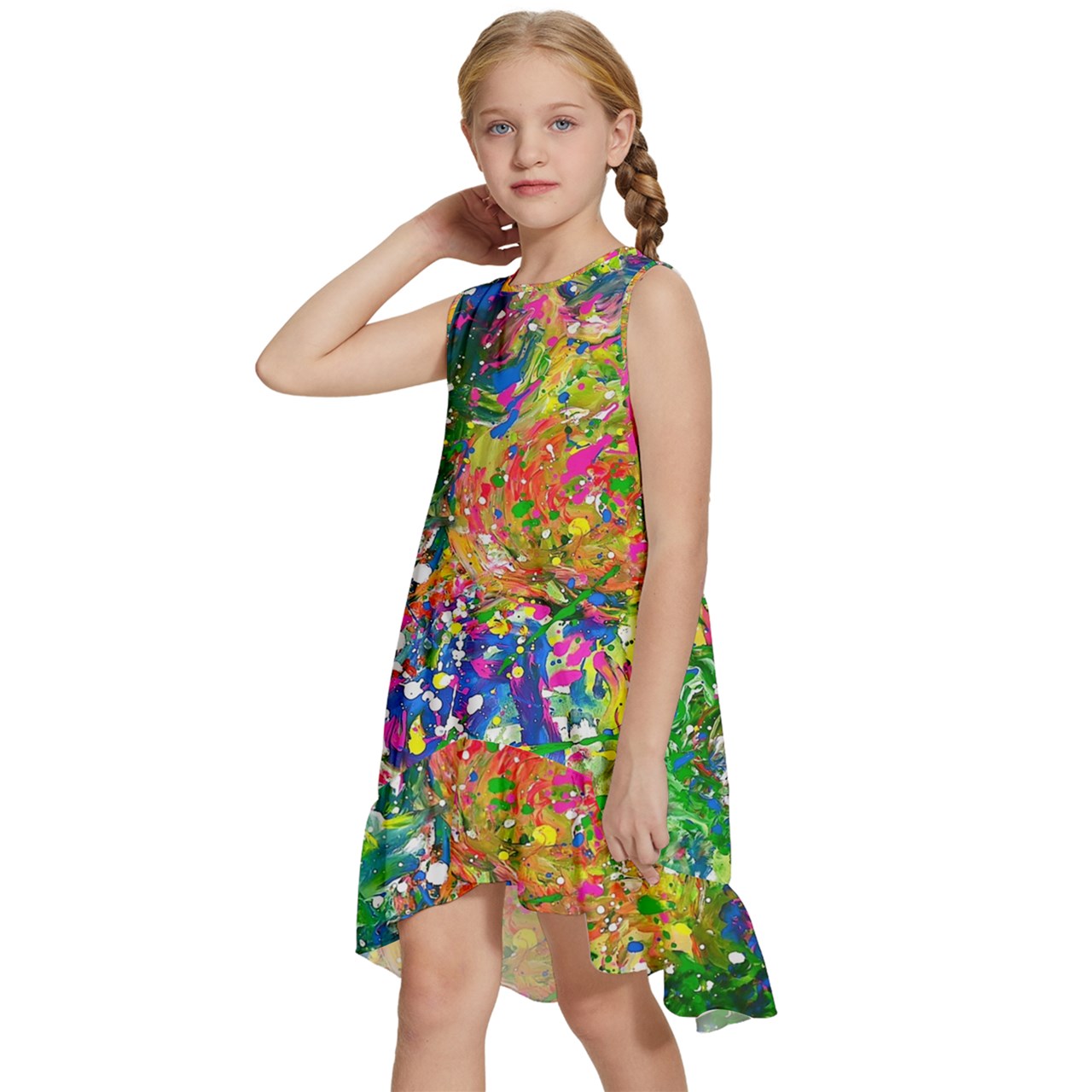 Kids' Frill Swing Dress