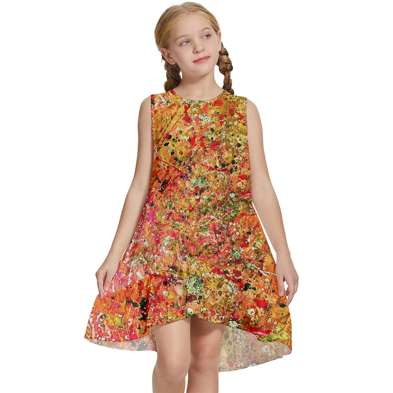 Kids' Frill Swing Dress