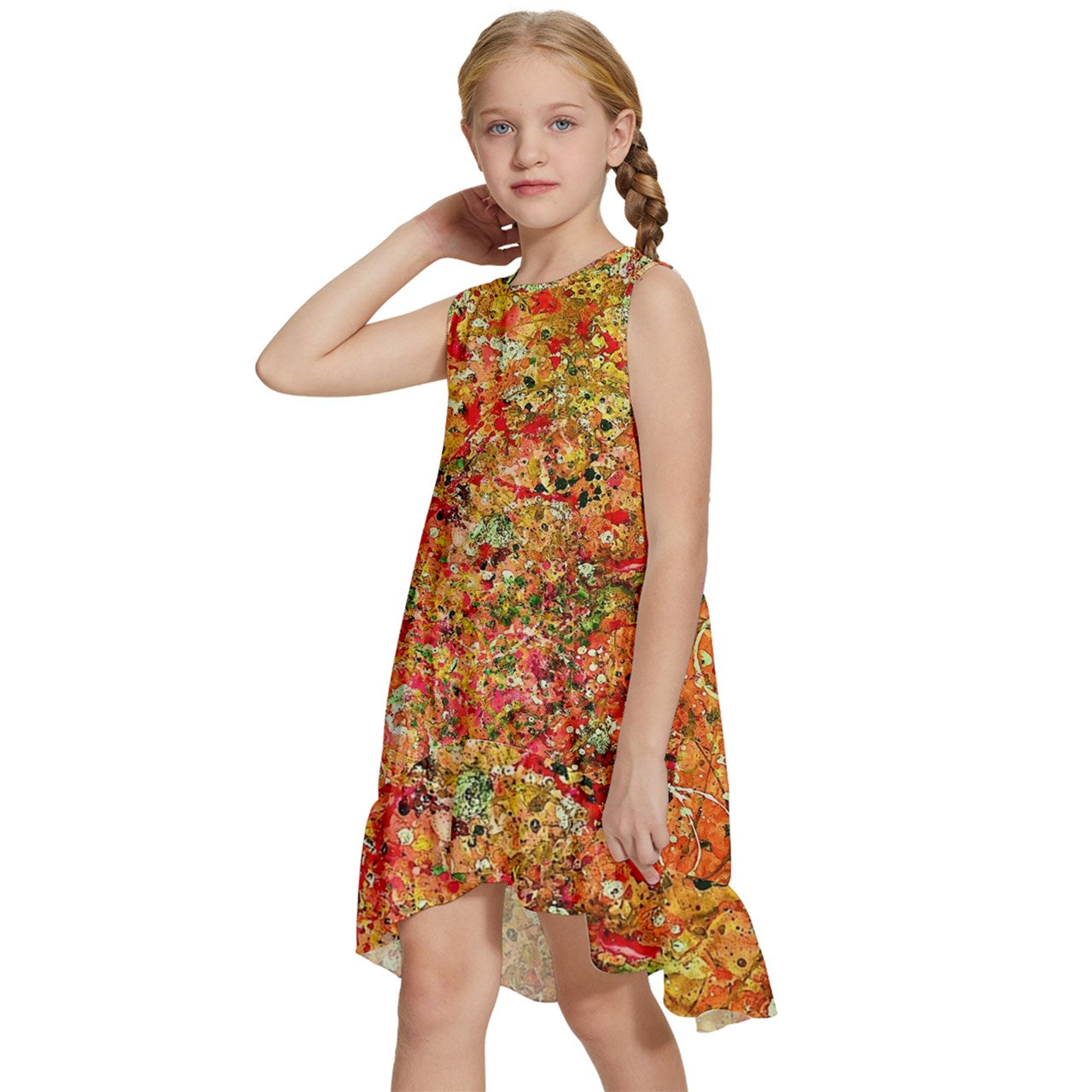 Kids' Frill Swing Dress