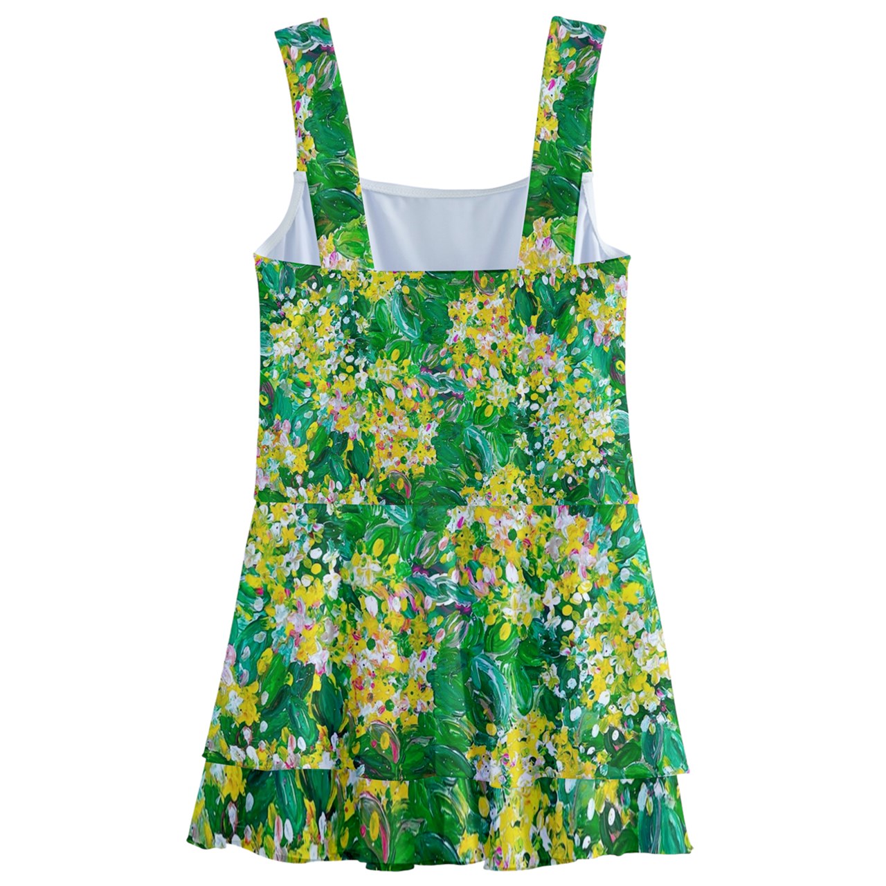 Kids' Layered Skirt Swimsuit