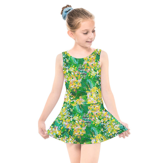 Kids' Skater Dress Swimsuit