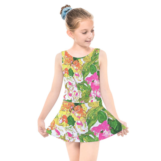 Kids' Skater Dress Swimsuit