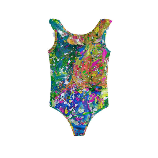 Kids' Frill Swimsuit