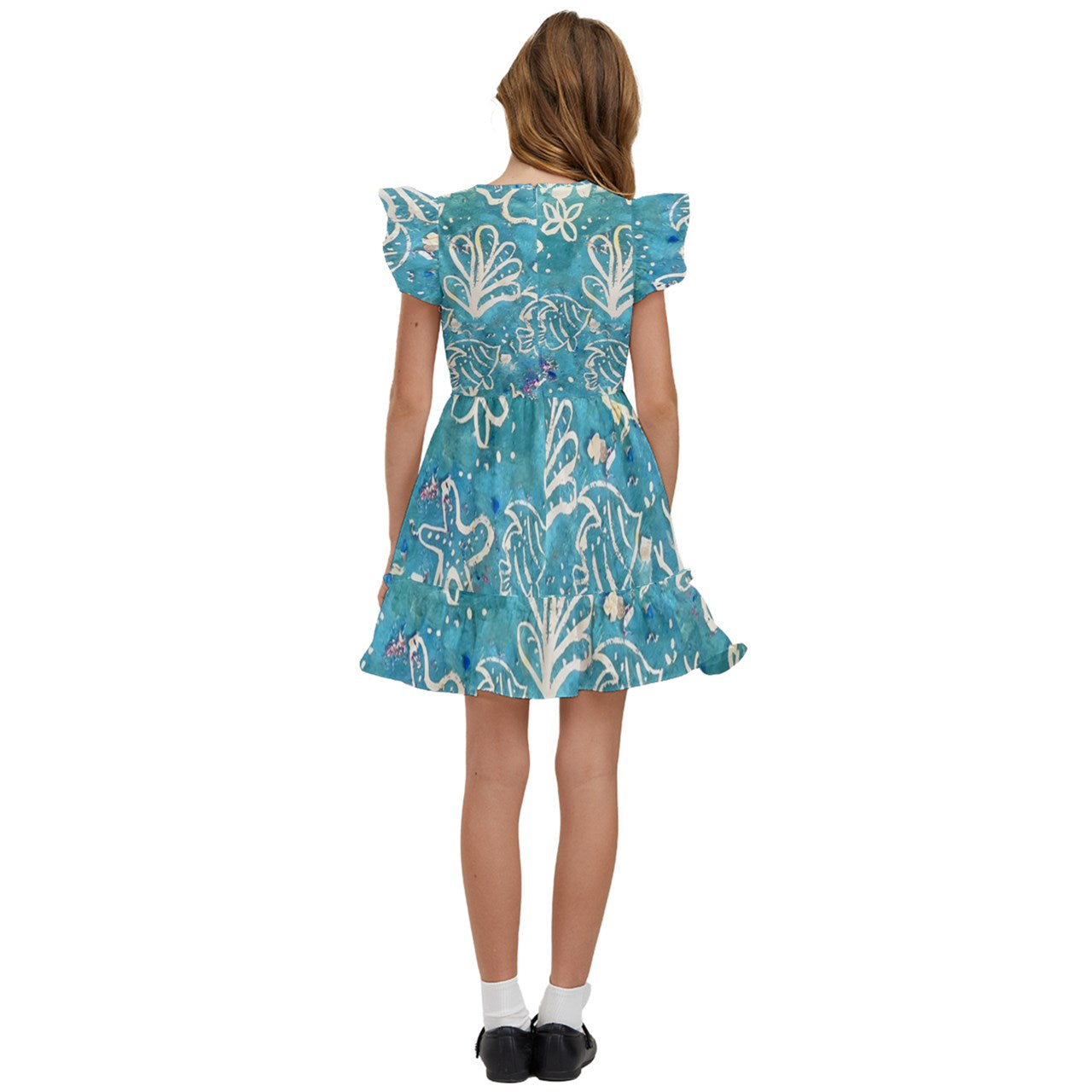 Kids' Winged Sleeve Dress