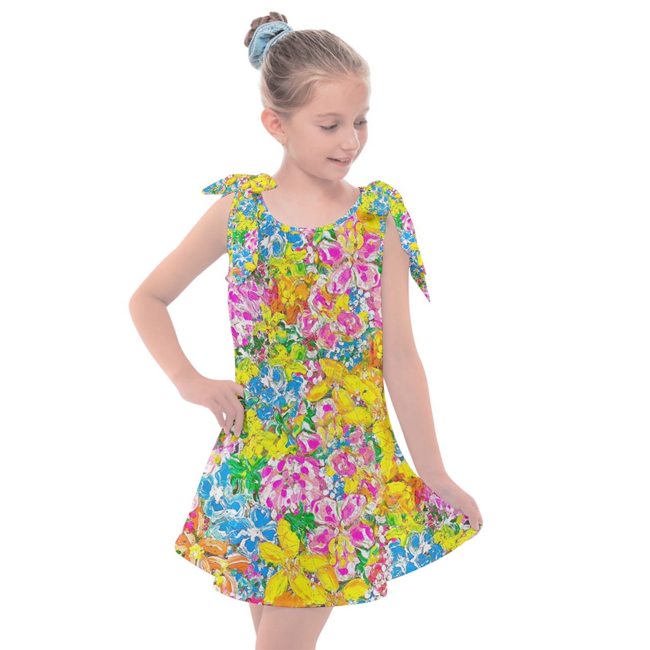 Kids' Tie Up Tunic Dress