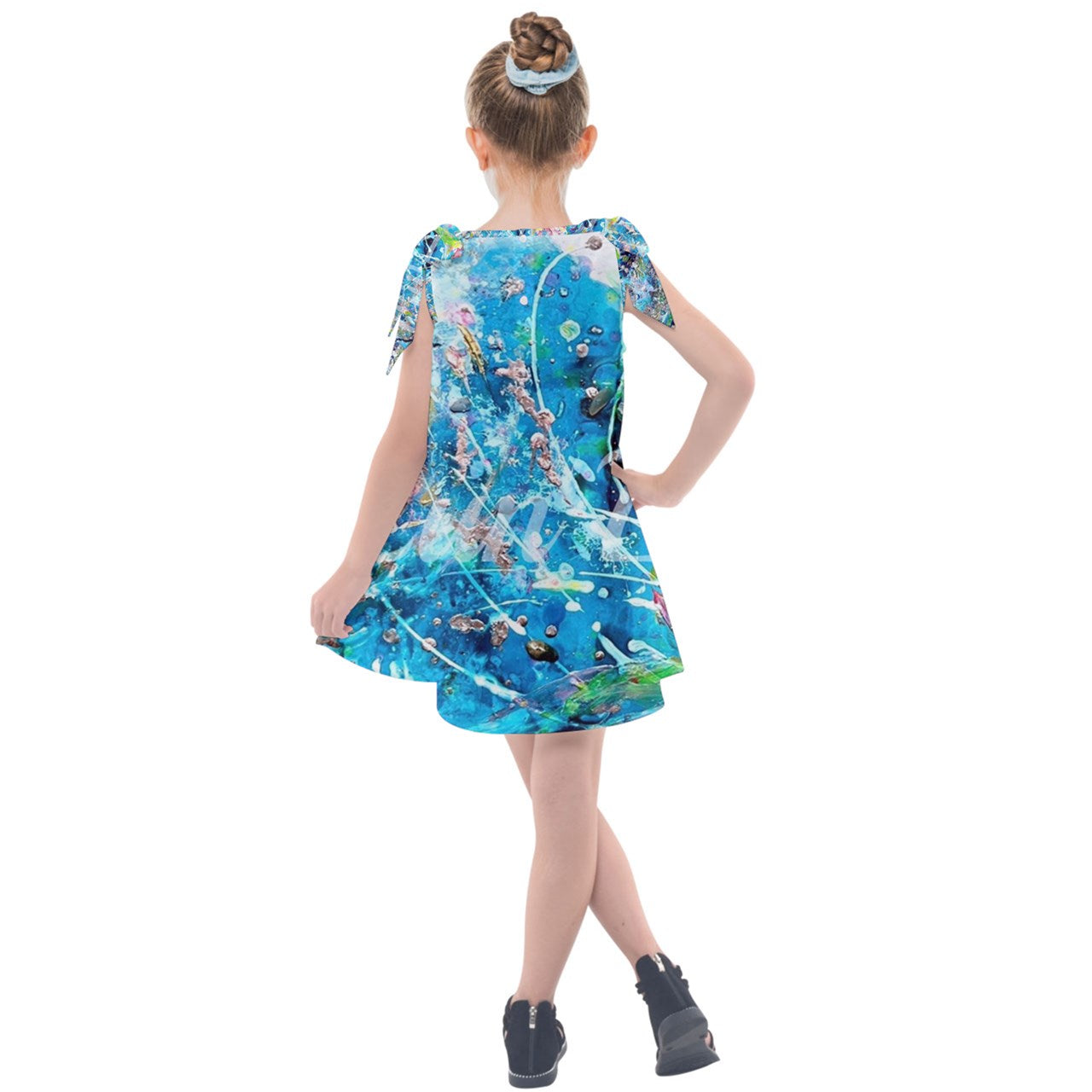 Kids' Tie Up Tunic Dress